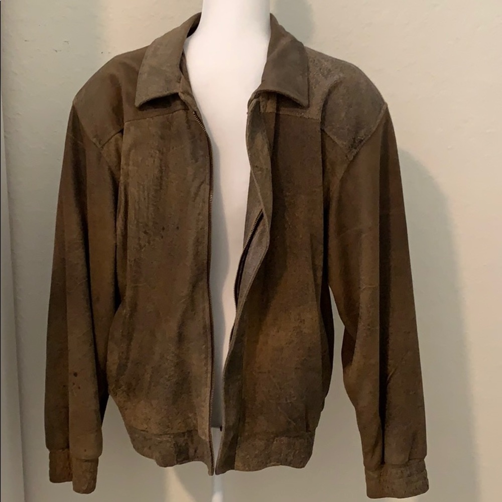Leather soft sueded jacket by Murdock in size L to Xl.  Purchased in a Australia